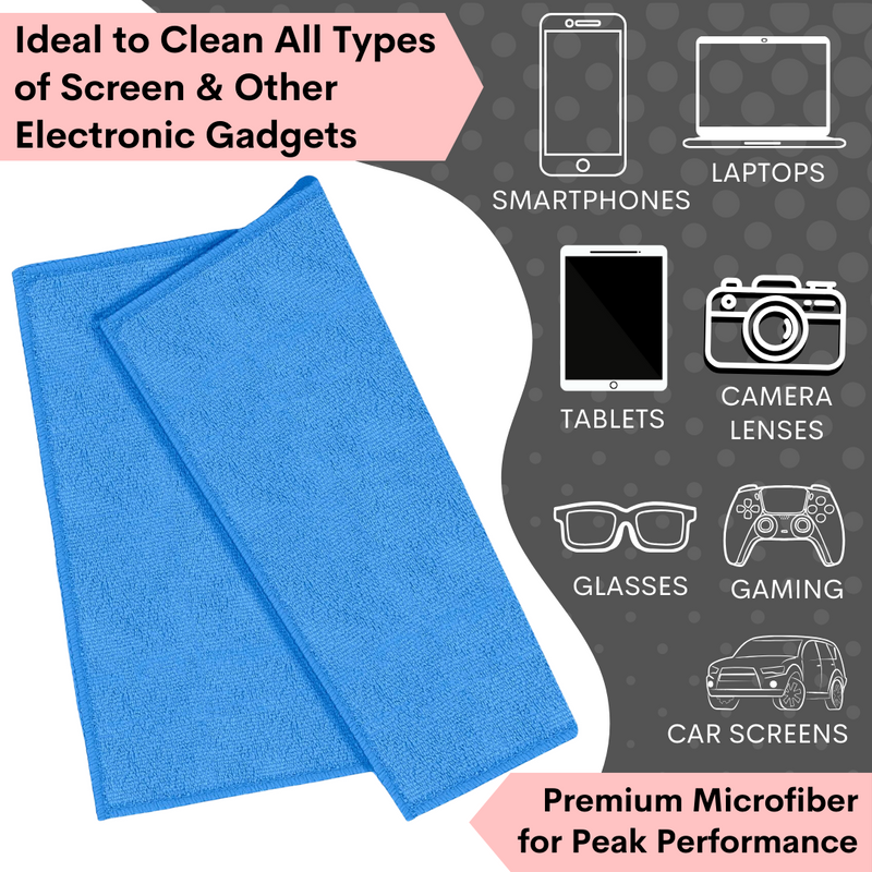 OFFICEMATE MULTIPURPOSE MOBILE/LAPTOP/GLASS SCREEN CLEANING KIT – PACK OF 1