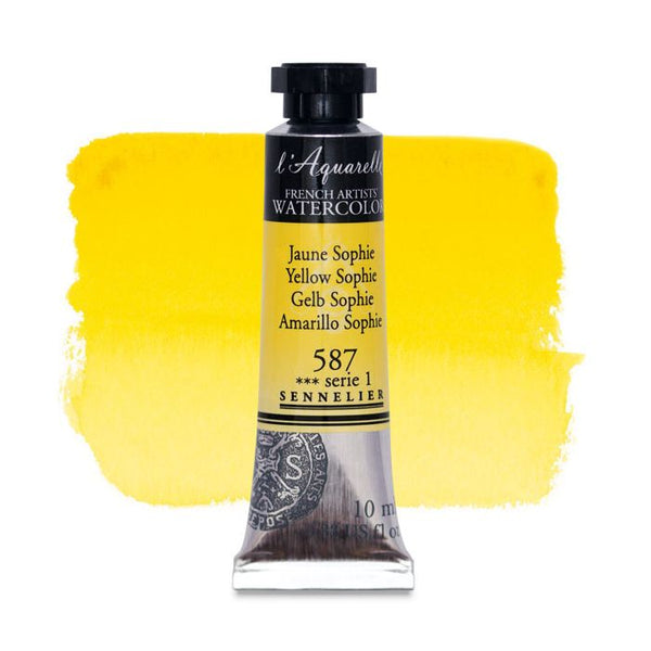 Sennelier l'Aquarelle French Artists' Watercolor 10 ML Yellow Sophie