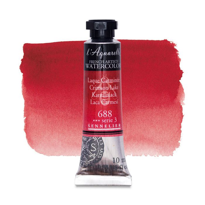 Sennelier l'Aquarelle French Artists' Watercolor 10 ML Crimson Lake