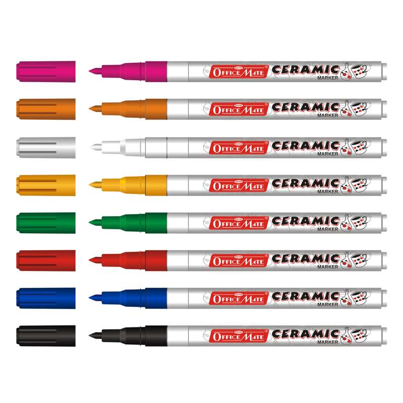 Soni Officemate Fine tip Ceramic Marker (Pack of 5)