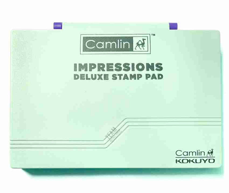 Camlin Stamp Pad (For Seal) Set of 10 (Set Of 10, Violet)