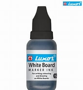Luxor Black White Board Marker Ink