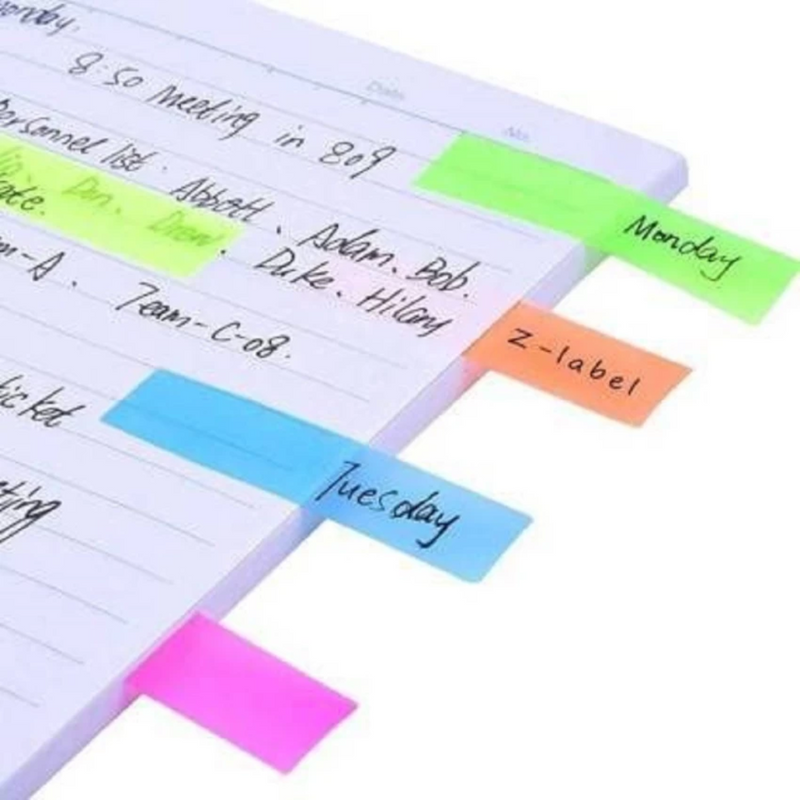 Soni officemate transparent sticky notes