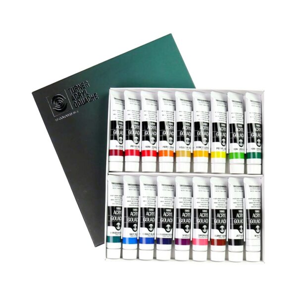 Turner Acrylic Gouache Colour Sets 24X20ML