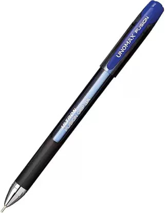 UNOMAX Ultron Fusio Grip 3X Ball Pen (Pack of 5, Ink Color - Blue)