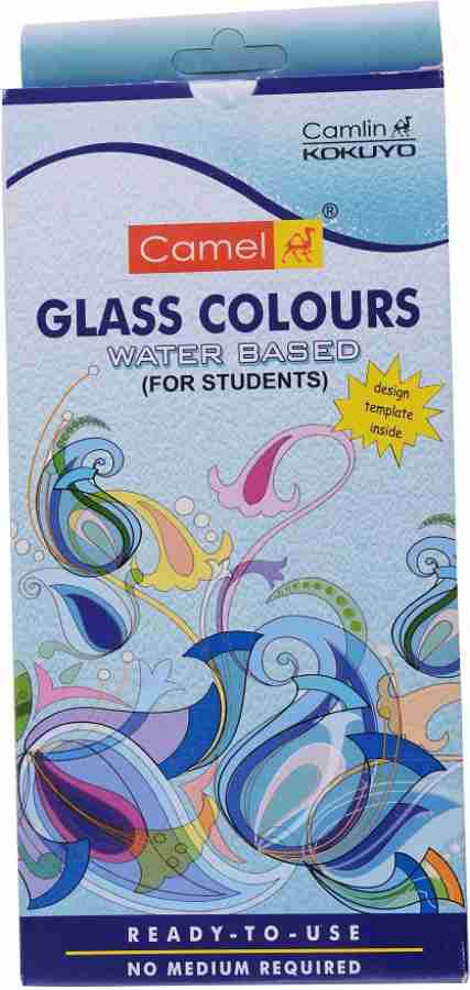 Camlin Glass Color Set  (Set of 1, Light Blue)