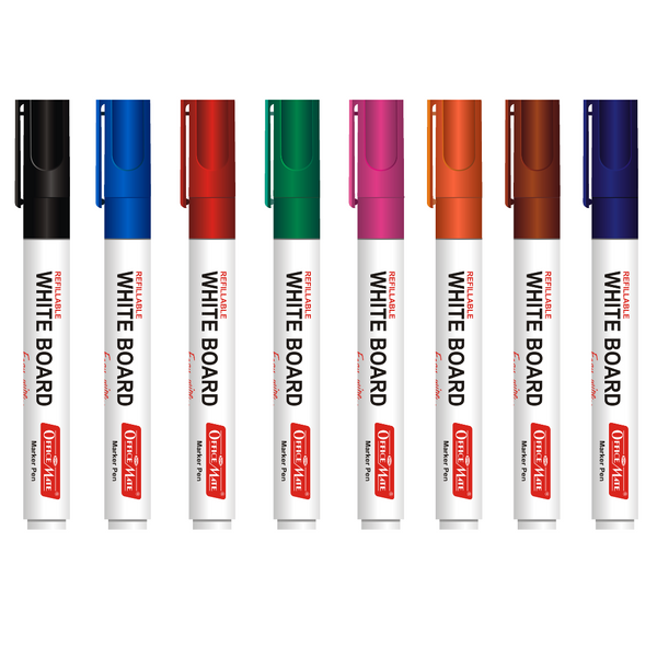 Soni Officemate Whiteboard Marker (Pack of 8) PP Box