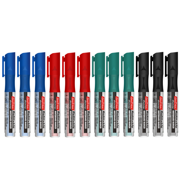 Soni Officemate Liquid Whiteboard Marker pack of 10
