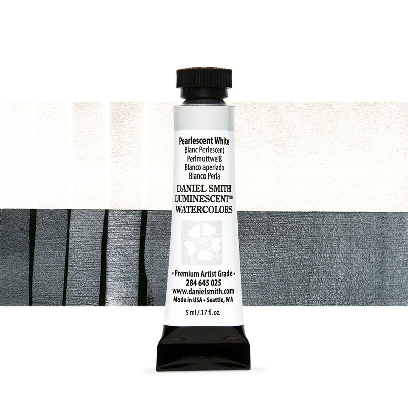 Daniel smith watercolor Pearlescent White (Luminescent) 5ml tube