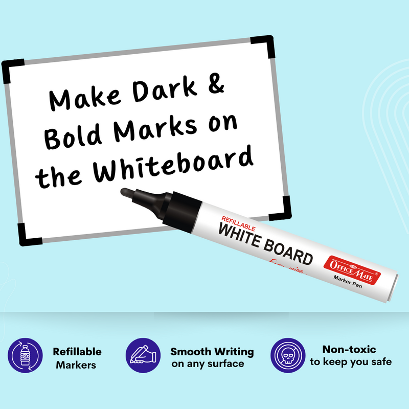 Soni Officemate Whiteboard Marker Kit - Pack of 1