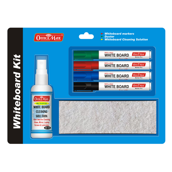 Soni Officemate Whiteboard Marker Kit - Pack of 1