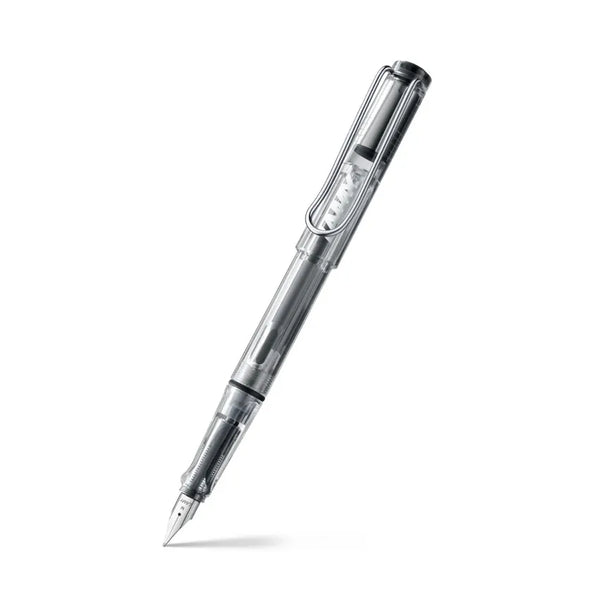 Lamy Vista 012 Fountain Pen Fine Transparent With Chrome Plated Clip