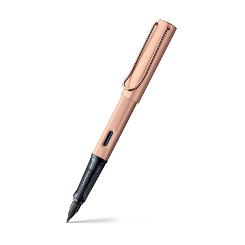 Lamy LX 076 Fountain Pen Fine Rose Gold With Rose Gold Metal Clip