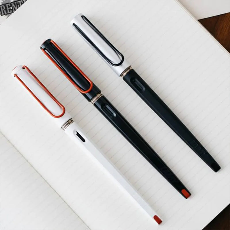 Lamy Joy 015 Calligraphy 1.1 Mm Black With Red Clip