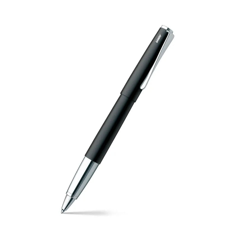 Lamy 367 Studio Rollerball Pen Matte Black With Chrome Clip