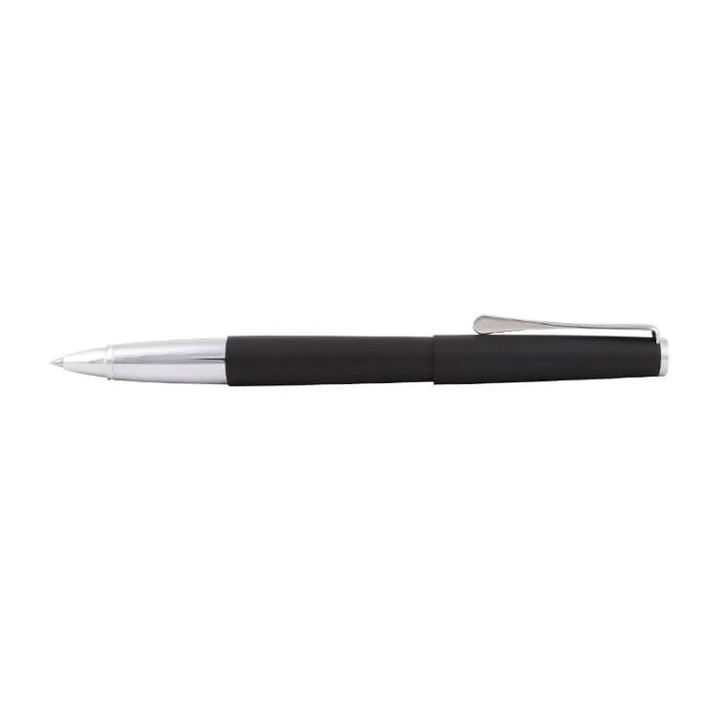 Lamy 367 Studio Rollerball Pen Matte Black With Chrome Clip