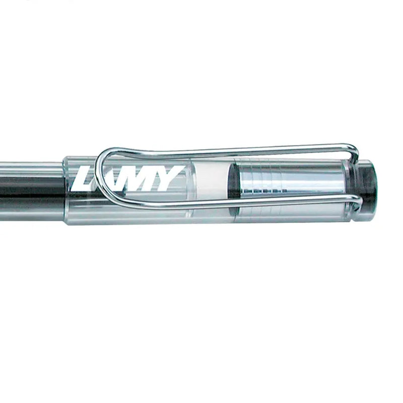 Lamy Vista 312 Rollerball Pen Transparent With Chrome Plated Clip