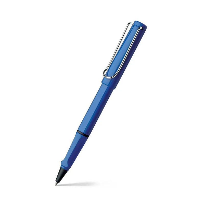 Lamy Safari 314 Rollerball Pen Blue With Chrome Plated Clip