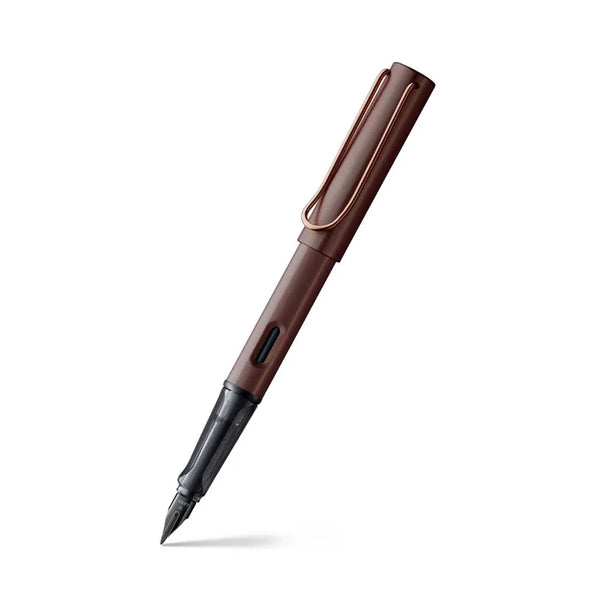 Lamy LX 090 Fountain Pen Medium Marron With Marron Clip