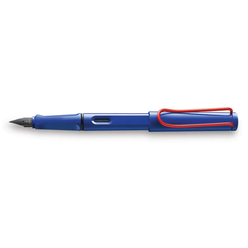 Lamy 014 Safari 2022 Special Edition Fountain Pen (Medium) - Blue And Red