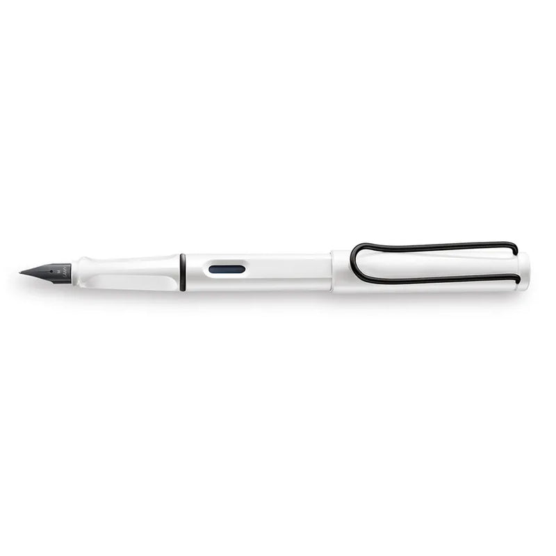 Lamy 019 Safari 2022 Special Edition Fountain Pen (Medium) - White And Black