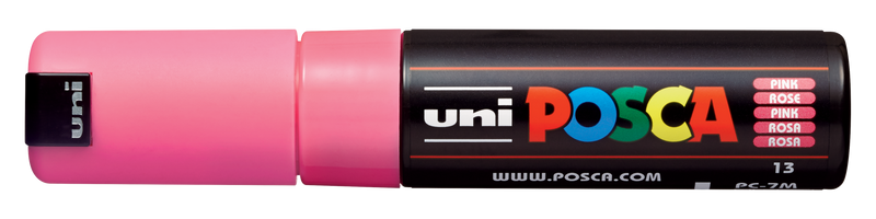 Uni-Ball Posca Marking Pen 7M | Pink | Pack of 1