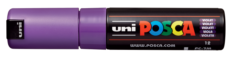 Uni-Ball Posca Marking Pen 7M | Voilet | Pack of 1