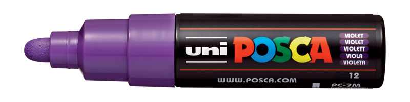 Uni-Ball Posca Marking Pen 7M | Voilet | Pack of 1