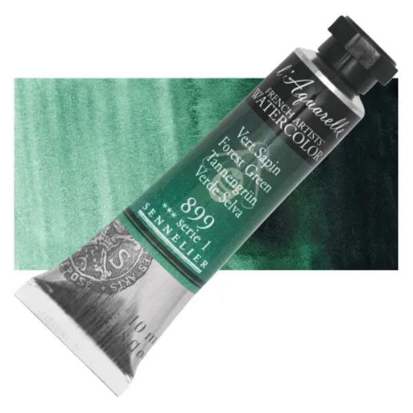 Sennelier l’Aquarelle French Artists’ Watercolor 10 ML Forest Green