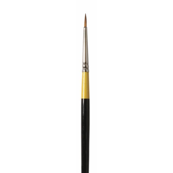 Daler-Rowney System3 Short Handle Round Paint Brush (No 0, Series 85) Pack of 1