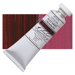 M. Graham Artists' Gouache - Alizarin Crimson, 15 ml tube