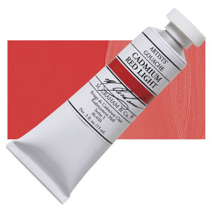 M. Graham Artists' Gouache - Cadmium Red Light, 15 ml tube