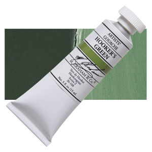 M. Graham Artists’ Gouache Color 15ml tubes (OPEN STOCK) (Hooker’s Green 108)