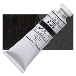 M. Graham Artists' Gouache - Lamp Black, 15 ml Tube