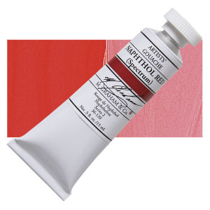 M. Graham Artists’ Gouache Color 15ml tubes (OPEN STOCK) (Naphthol Red 120)