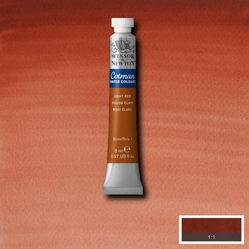 Winsor & Newton Cotman Water Colour 8ML LIGHT RED