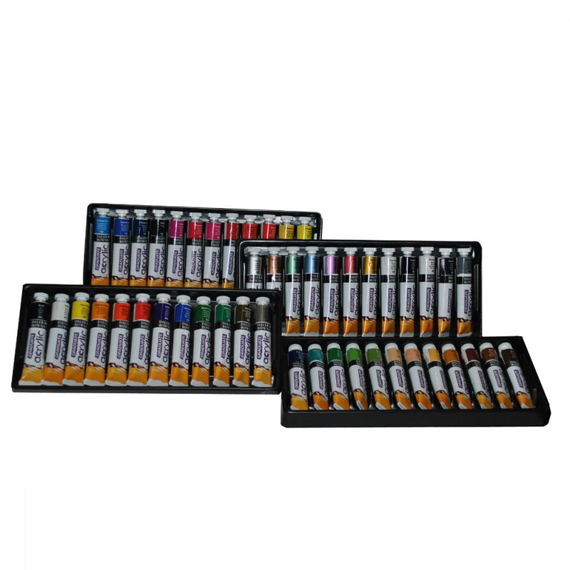 Daler-Rowney Graduate Acrylic Colour Paint Tube Set (48x22 ml)