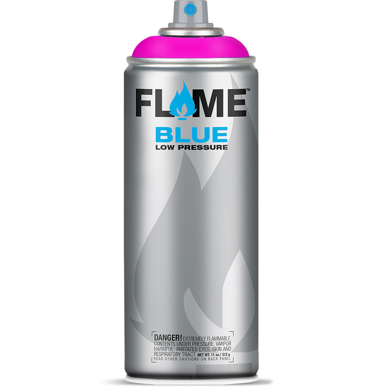 Flame Blue Low Pressure Acrylic Neon Pink Colour Graffiti Spray Paint - FB 1004 (400ml)