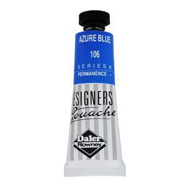 Daler Rowney Designers Gouache 15ml Azure Blue (Pack of 1)