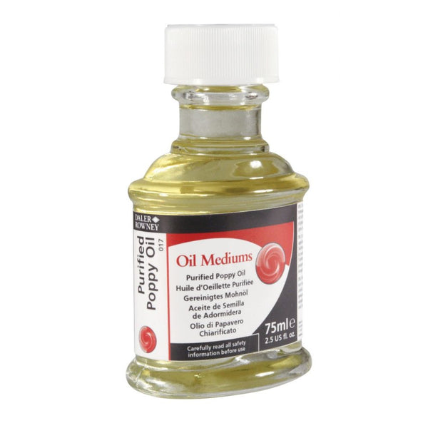 Daler-Rowney Purified Poppy Oil (75ml), Pack of 1