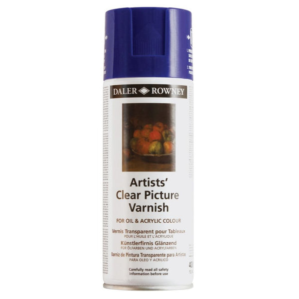Daler-Rowney Clear Picture Varnish Aerosol (400ml), Pack of 1