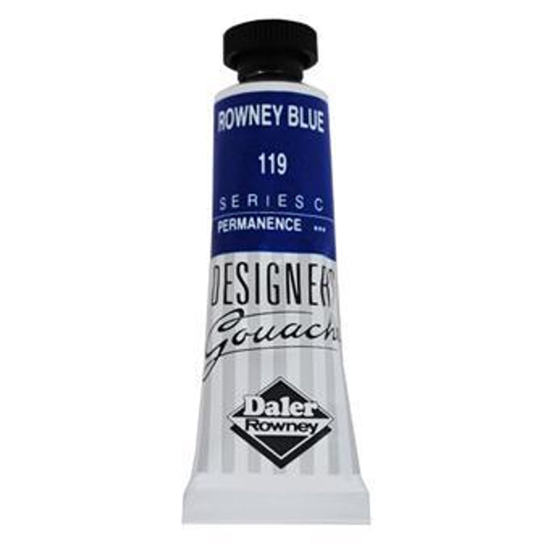 Daler Rowney Designers Gouache 15ml Rowney Blue (Pack of 1)