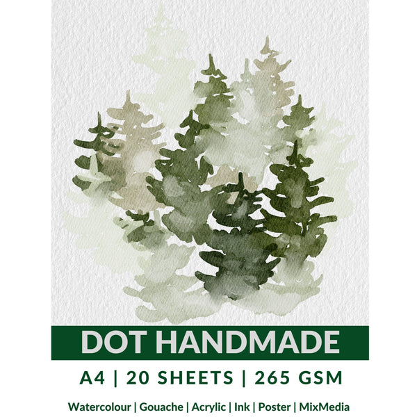 Stationerie Dot Handmade A4 265gsm 20 Sheets