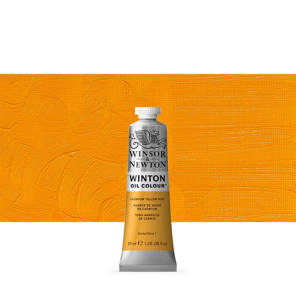 Winsor & Newton Winton Oil Colour Tube, 37ml, Cadmium Yellow Pale Hue