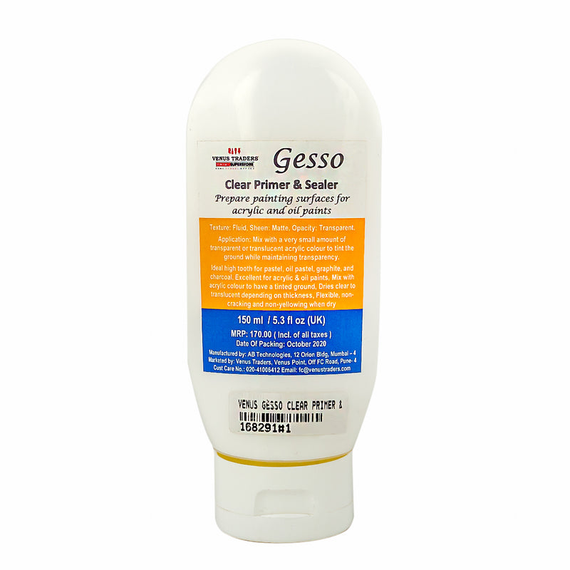 Venus Gesso Clear Primer & Sealer 150ML