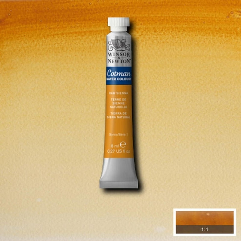 Winsor & Newton Cotman Water Colour 8ML RAW SIENNA