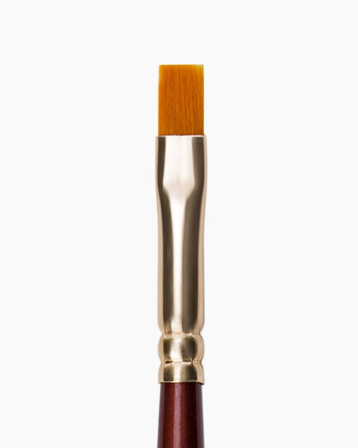 Camlin Synthetic Gold Individual brush No 7, Flat - Series 67