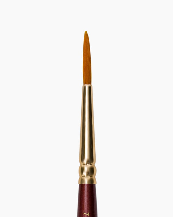 Camlin Synthetic Gold Individual brush No 7, Round - Series 66