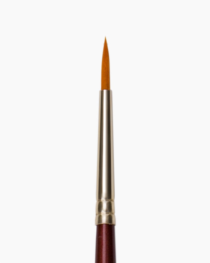 Camlin Synthetic Gold Individual brush No 4, Round - Series 66