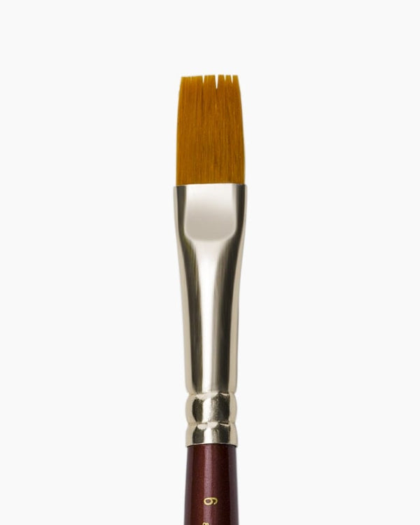 Camlin Synthetic Gold Individual brush No 6, Flat - Series 67